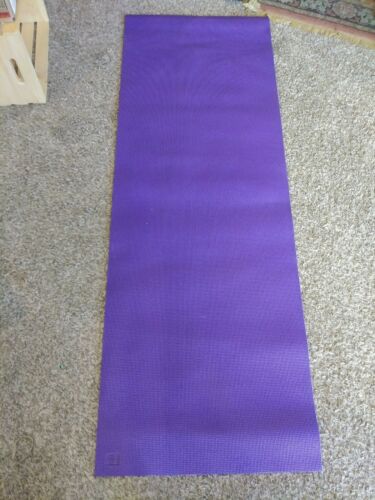 Gaiam Premium Yoga Mat 6mm Purple 68 x 24 used