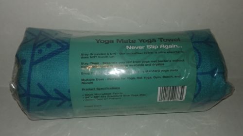 Yoga Mate Perfect  Towel Super Soft, Sweat Absorben Non-Slip  Hot Yoga Pilates!