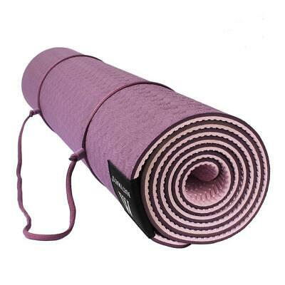 Yoga Pilates Gymnastics Bikram Meditation Towel-High Density Thick 6mm Durable M
