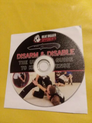 Knife Self Defense Brazilian Jiu Jitsu No Gi MMA Grappling DVD Rare