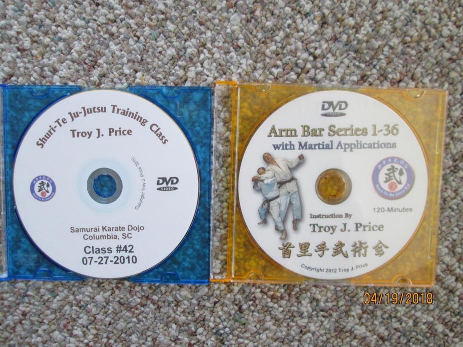 Shuri-Te Ju-Jutsu  ARM BAR FLOW SERIES#1-36 & Class #42 Ju-Jutsu Training (2 DVD