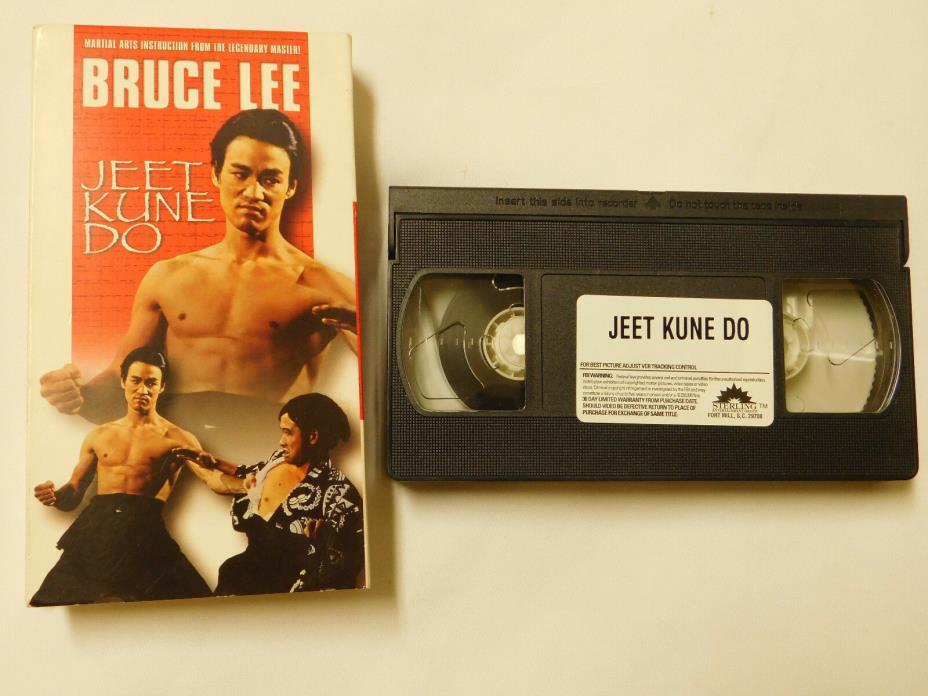 Bruce Lee Jeet Kune Do VHS Video in VGC, Shipping is FREE!