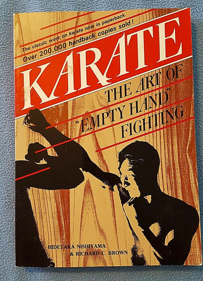 Karate: Art Of Empty-Hand Fighting By Hidetaka Nishiyama 1990 MMA martial arts