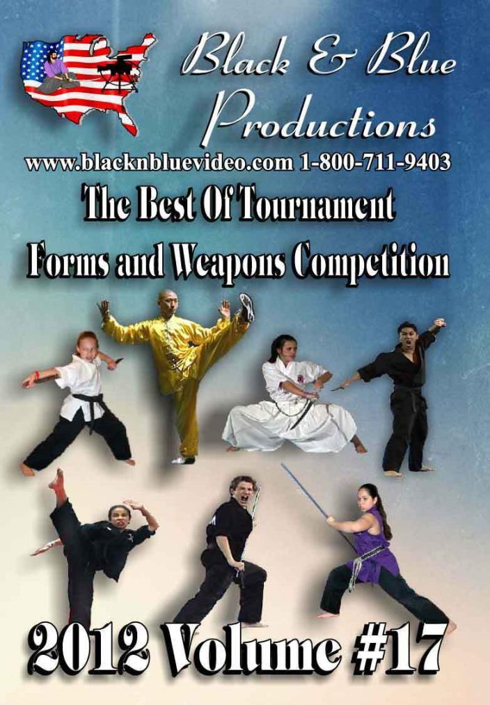 2012 Volume 17 Best of Forms and Weapons Competition DVD 2 hrs long