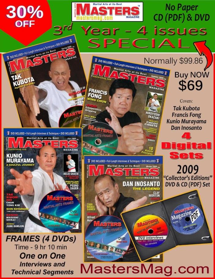 MASTERS Magazine - 2009 - 3rd Year 4 Issues (Digital) SPECIAL 30% OFF)