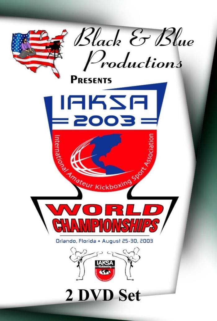 2003 IAKSA World Championships 2 DVD Set 4 hours long