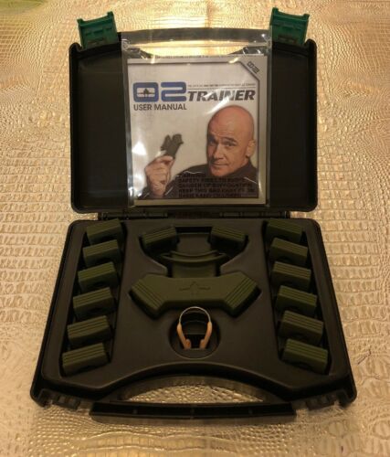 Bas Rutten 02 O2 Trainer Green Elevation Altitude Training Asthma Brand New