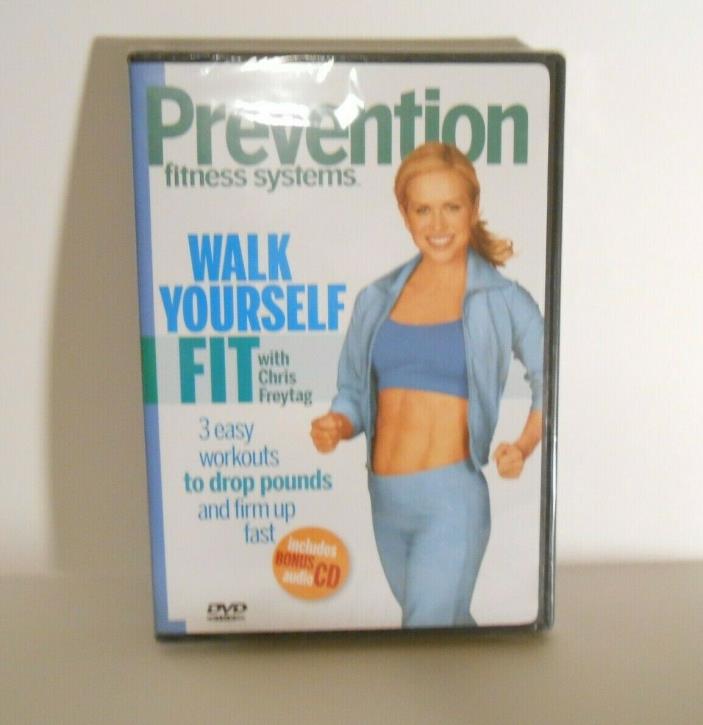 Prevention Fitness Systems Workout Fitness DVD Walk Yourself Fit Brand New