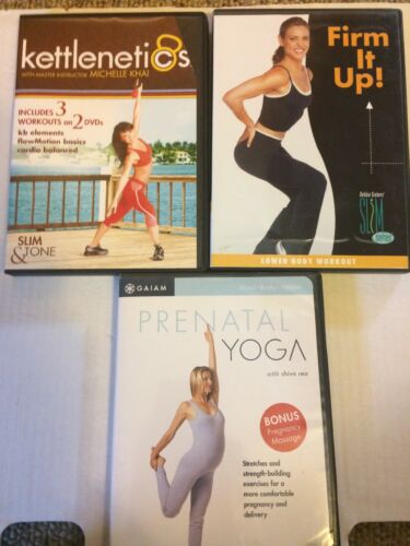 Set Of 3 Self Help Exercise DVD’s