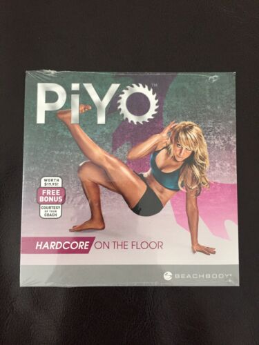 NEW: Beachbody PIYO Hardcore on the Floor Workout DVD With Chalene / SEALED