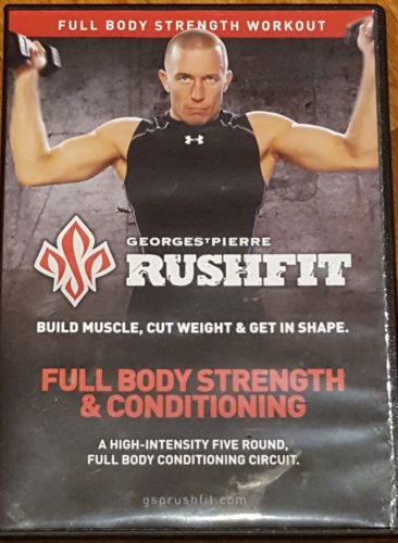 Georges Pierre rushfit fitness workout DVD full body strength & conditioning