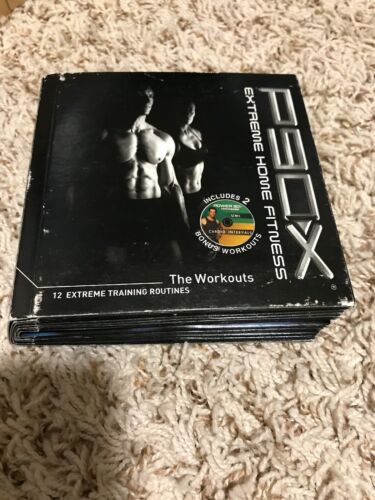 P90X DVD Complete Set 13 Disc Fitness Video, Excellent Clean Condition
