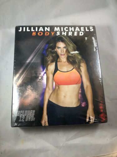 Jillian Michael BODYSHRED Body Shred 12 DVD Exercise Diet Complete System Kit