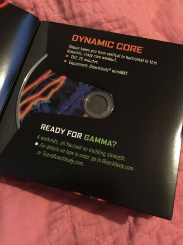 Focus T25 Beta Dynamic Core Workout DVD Replacement Disc Beachbody Exercise