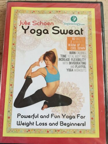 Julie Schoen Yoga Sweat Yoginiology DVD fitness exercise workout weight loss