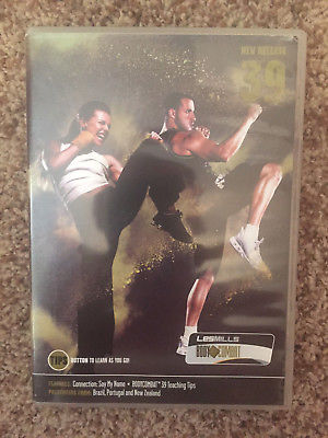 BODY COMBAT 39 DVD, CD, notes bodycombat