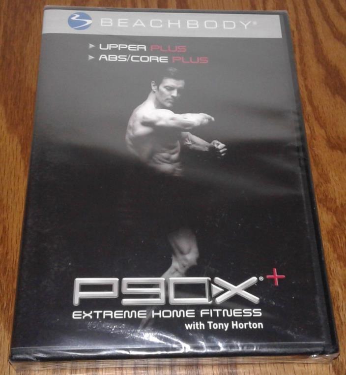 NEW P90X Beachbody Upper Body + Abs/ Core Plus DVD - Extreme Home Fitness
