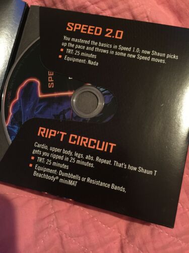 Focus T25 Beta Speed 2.0 Rip'T Circuit Single Replacement DVD Disc Exercise