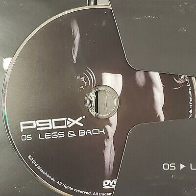 P90X Disc #5 Legs & Back by Beachbody - Genuine Replacement DVD