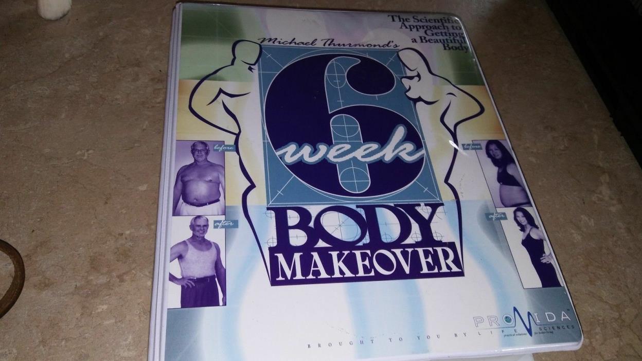 Michael Thurmond's Provida 6 Week Body Makeover VHS Cassette Weight Loss Kit