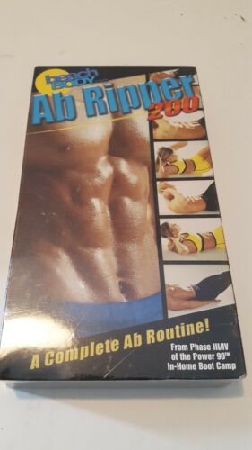 Beach Body: Ab Ripper 200 - Brand New, Sealed VHS Tape Exercise Workout