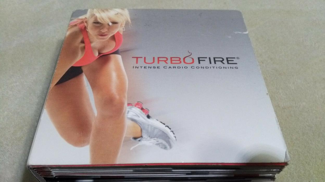 BEACHBODY Turbo Fire Intense Cardio Conditioning Workout DVD Set 11/15 DVDs?