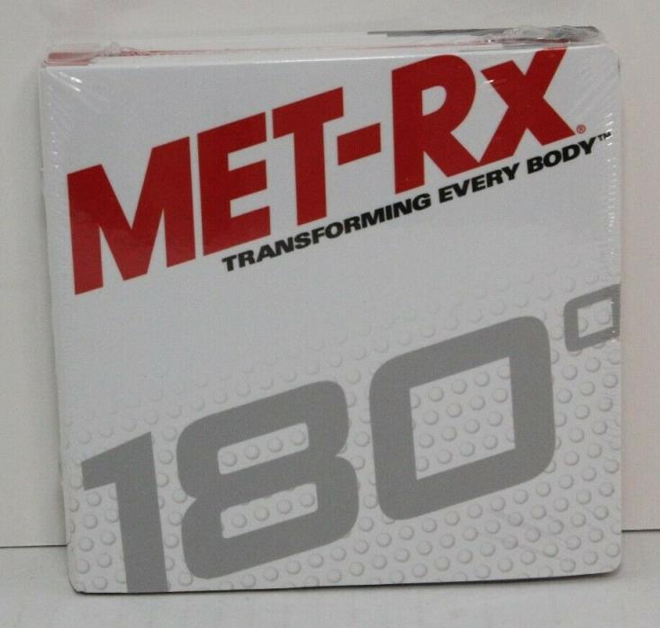 MET-RX 180 FULL PROGRAM 12 DVD SET TRANSFORMING EVERY BODY NEW unopened