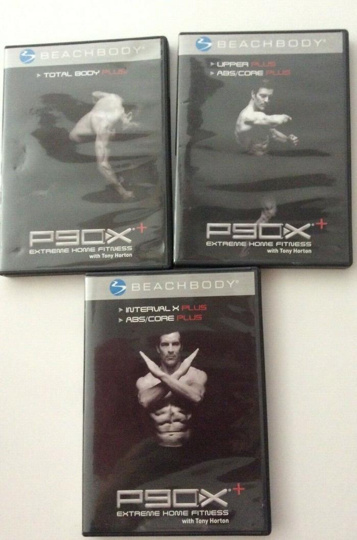 Beachbody P90X + 3 dvd's