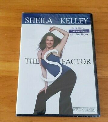 Sheila Kelley The S Factor 2 Intermediate Lap Dance Fitness Stripping DVD New