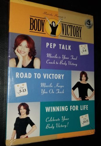 Marilu Henner's Body Victory Workout Dvd New (3 Disc Set) NEW~FAST SHIPPING~