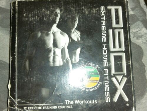 P90X EXTREME HOME FITNESS-THE WORKOUTS  DVD DISCS missing 5 6 7