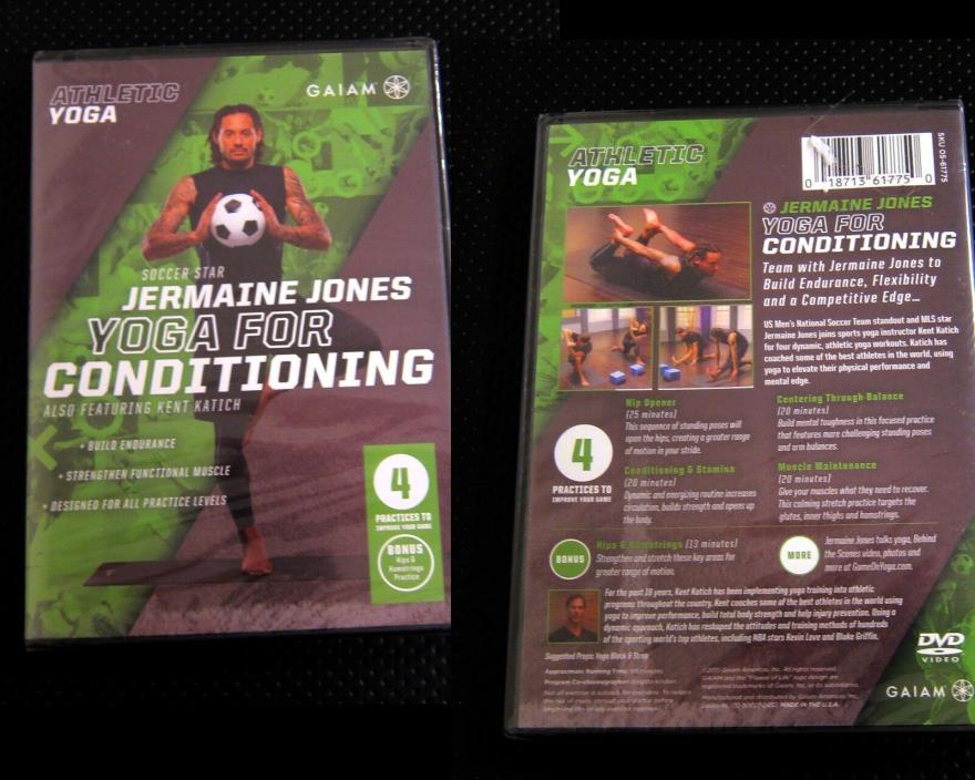 NEW lot of 2 YOGA DVDs
