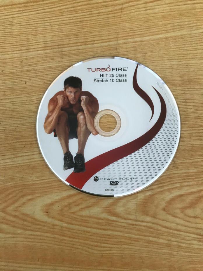 Turbo Fire HIIT 25 Stretch 10 Beachbody Disc ONLY