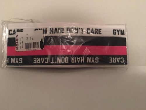 gym hair don't care Fitness head band workout Four Pack B11