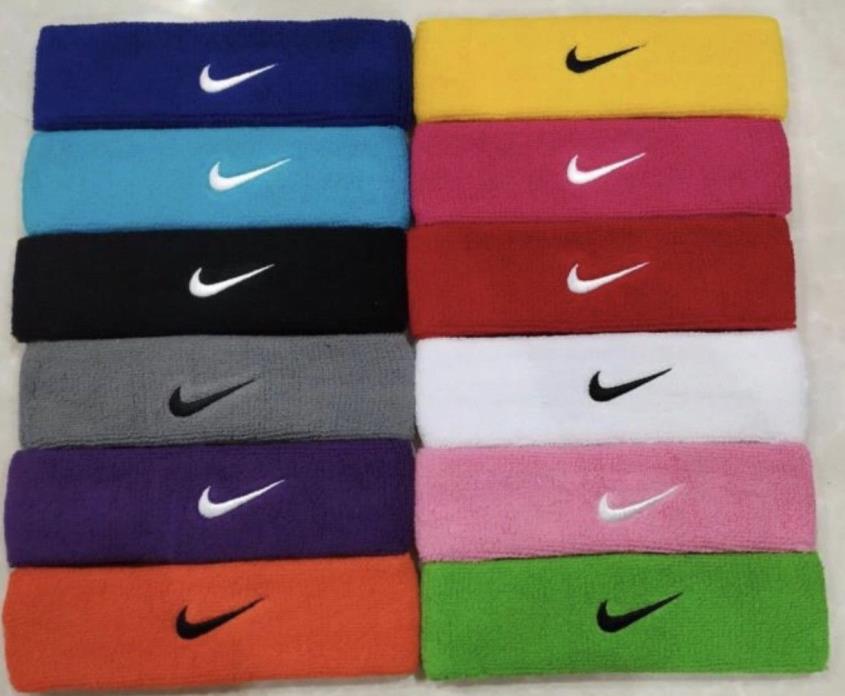 Nike Swoosh Headband Brand New 12 Different Colors To Choose From