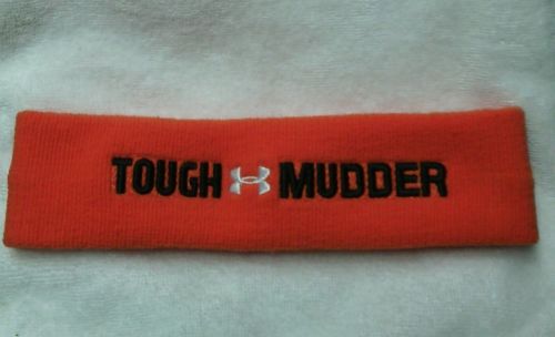 Tough Mudder Headband - Orange - Mud Run - Challenge - Running