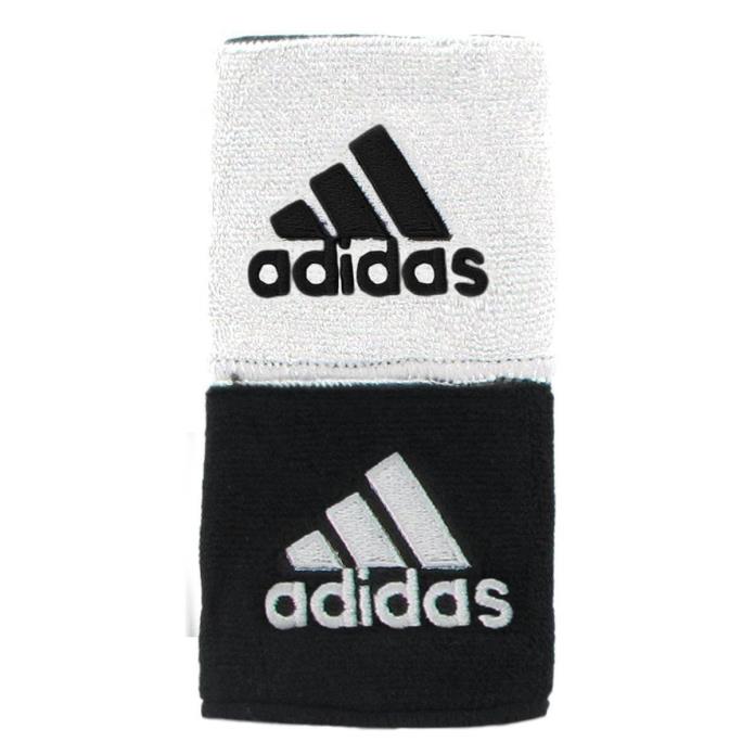 NEW adidas Interval Reversible Wristband White/black One Size 5134312 Size D91