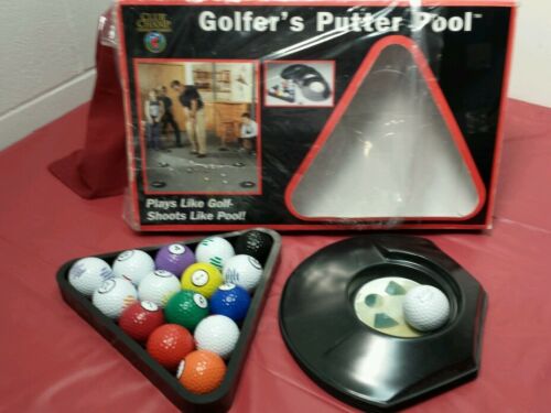 Club Champ Golfer's Putter Pool Game Golf and Pool Game