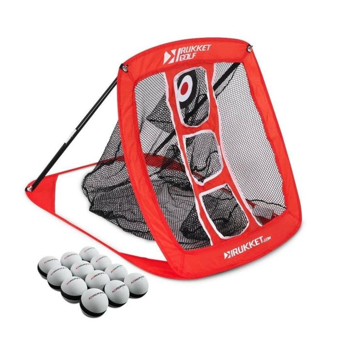 Rukket Pop Up Golf Chipping Net | Outdoor/Indoor Golfing Target Accessories and
