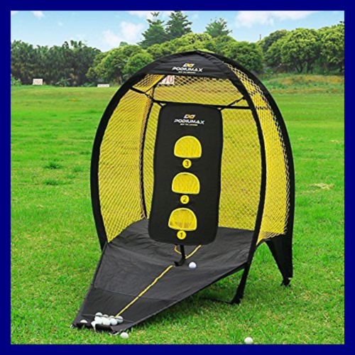 Podiumax Portable Golf Practice Net Automatic Ball Return System Design Suitable