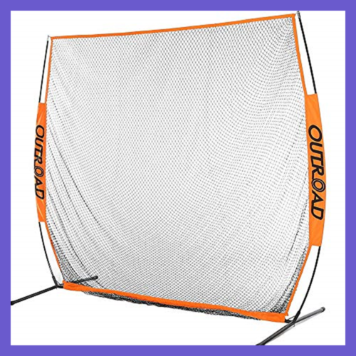 Outroad 7X7 Ft Portable Golf Net Hitting Pitching Practice Drivi 1# 7X7