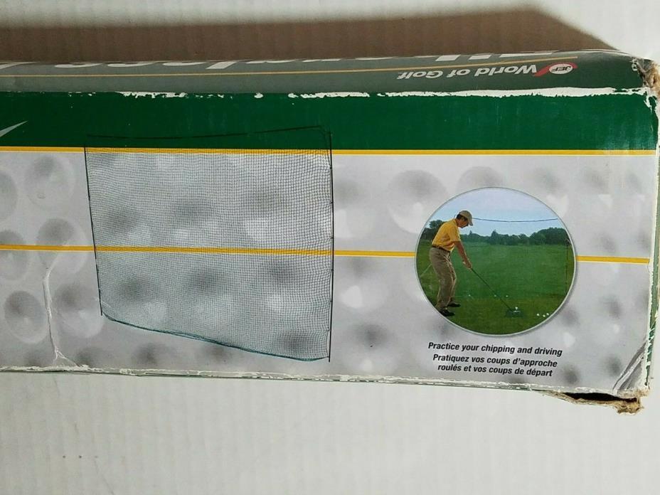 Golf Practice Net Fiberglass Driving Iron Swing Club Ball Stop Storage Bag