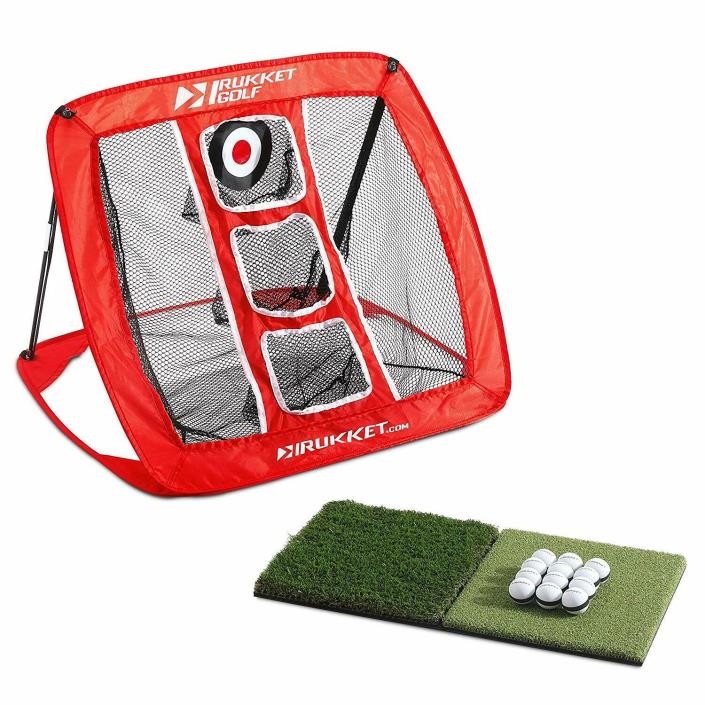 Rukket Skee Pop Up Golf Chipping Net Outdoor Indoor Golfing Target Accessories