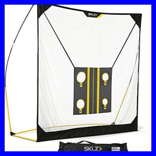 SKLZ Quickster Golf Net 6 X 6Ft W Chipping Target & Carry Bag Ultra GRAY 6' X