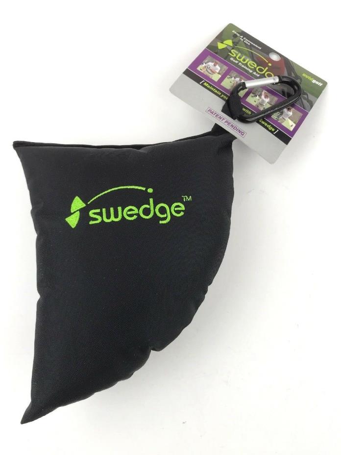 Avid Golf Swedge Pillow Training Aid, Black  Flying Elbow  Fix Hook Slice   NEW