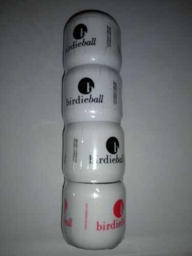 Birdieball Practice Golf Balls 40 Yard Range Training Aid Set of 4 Never Used