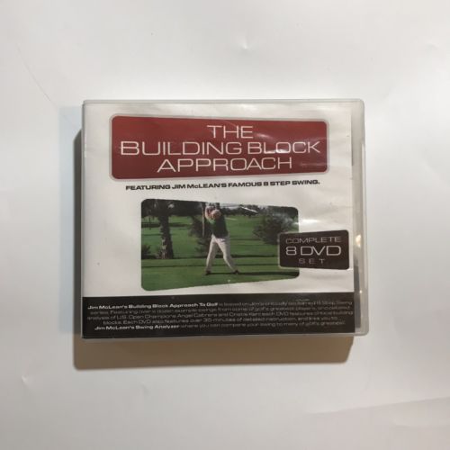 The Building Block Approach To Golf Featuring Jim McLean Complete 8 DVD Set