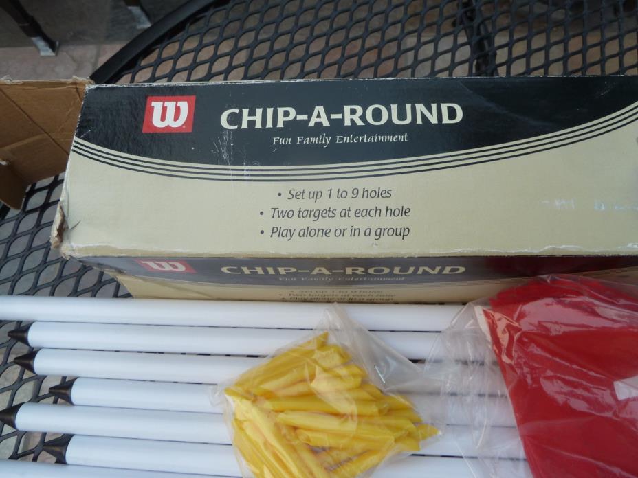 Wilson Chip-A-Round Family Fun Outdoor Golf Set / Pitching Game