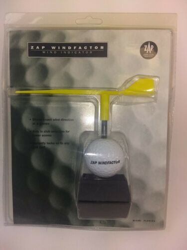 Zap Windfactor- Golf Wind Detector golf aid to help with club selection
