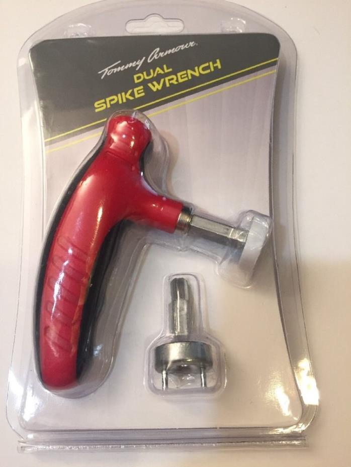 Tommy Armour Dual Spike Wrench for Golf Player Sport Grip Design